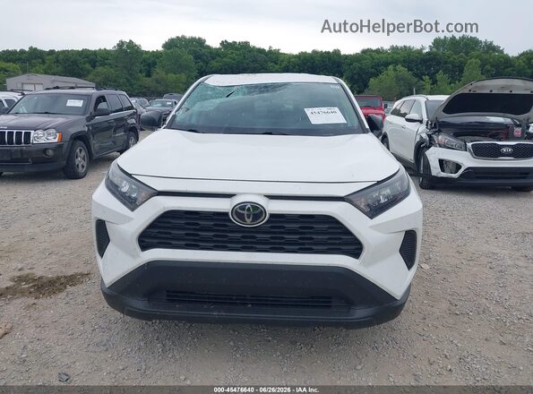 2T3F1RFV2NC264405 2022 TOYOTA RAV4 White Սալոնի հետևի տեսք