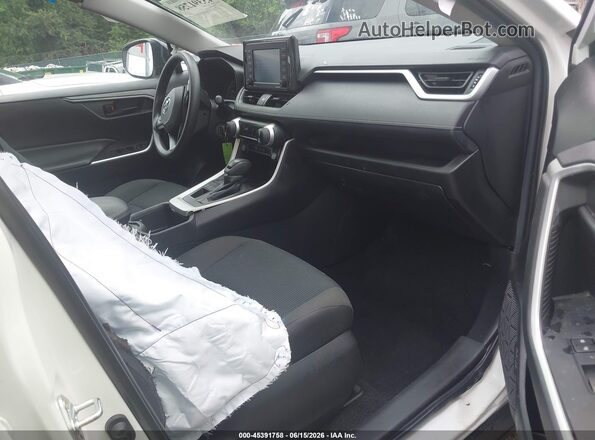 2T3F1RFV2NC305275 2022 TOYOTA RAV4 White Widok wnętrza z przodu