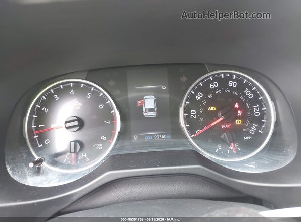 2T3F1RFV2NC305275 2022 TOYOTA RAV4 White Widok tylnych siedzeń