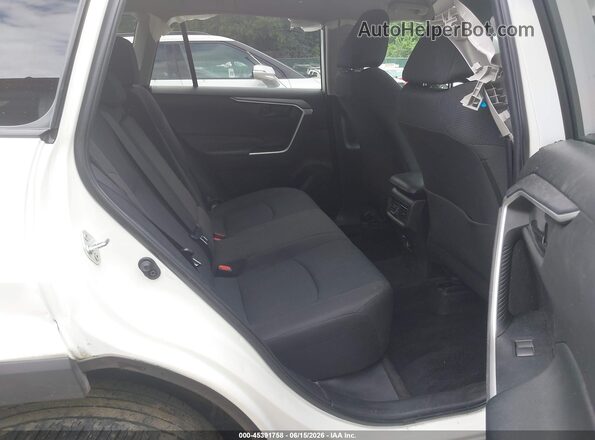 2T3F1RFV2NC305275 2022 TOYOTA RAV4 White Widok naklejki z numerem VIN