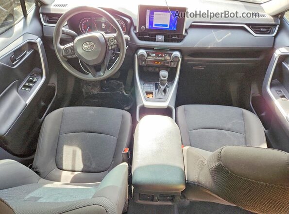 2T3F1RFV2PC327358 2023 TOYOTA RAV4 Silver Առջևի վահանակի տեսք