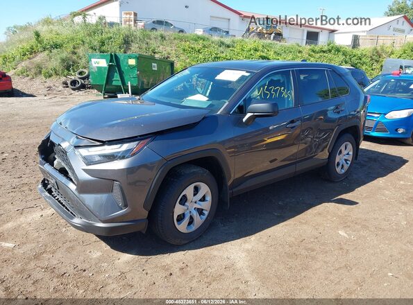 2T3F1RFV2PC334276 2023 TOYOTA RAV4 Gray წინა მარცხენა ხედი სამი მეოთხედიდან