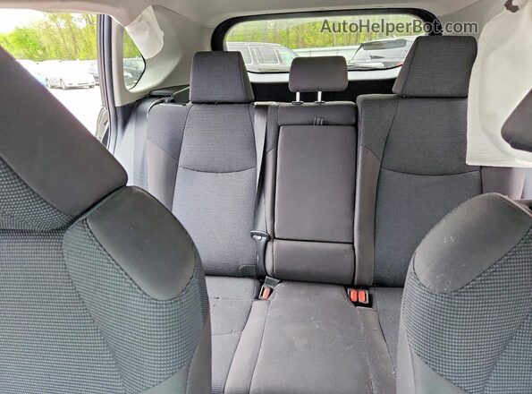 2T3F1RFV2PW338052 2023 TOYOTA RAV4 Black Հետևի նստատեղերի տեսք