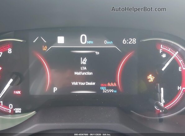 2T3F1RFV2RC489977 2024 TOYOTA RAV4 Gray Հետևի նստատեղերի տեսք