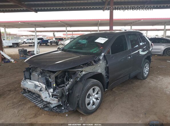2T3F1RFV2RC489977 2024 TOYOTA RAV4 Gray Առջևի ձախ երեք քառորդ տեսարան