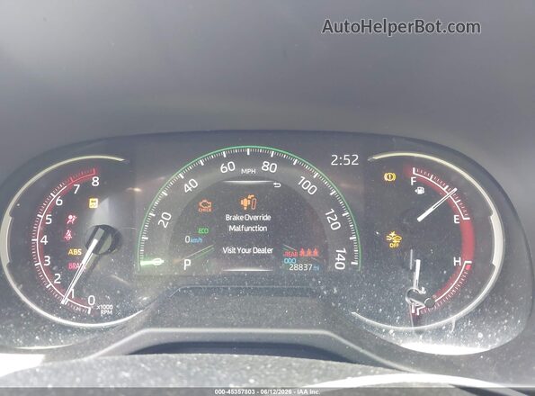 2T3F1RFV2RW485717 2024 TOYOTA RAV4 Gray Հետևի նստատեղերի տեսք