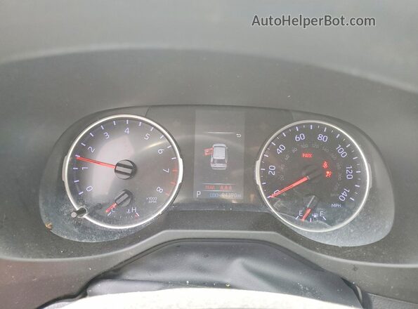 2T3F1RFV3KC001061 2019 TOYOTA RAV4 Серебряный Вид щитка приборов