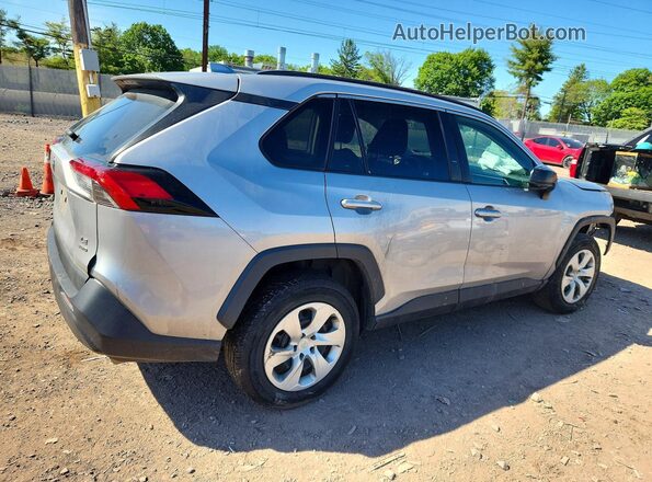 2T3F1RFV3KC001061 2019 TOYOTA RAV4 Серебряный Задняя правая четверть