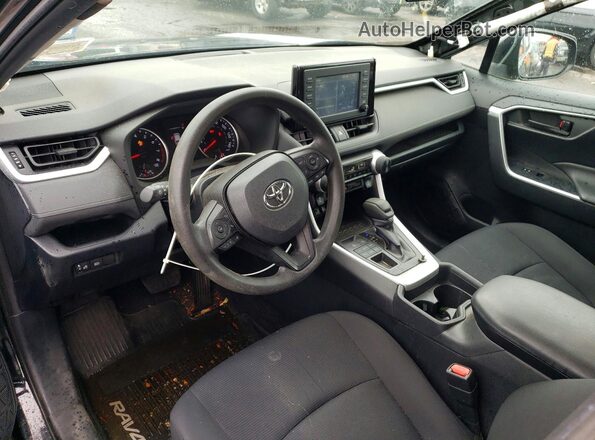 2T3F1RFV3KC038367 2019 TOYOTA RAV4 Black Dashboard view