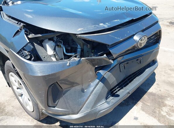 2T3F1RFV3KC060594 2019 TOYOTA RAV4 Gray Front view