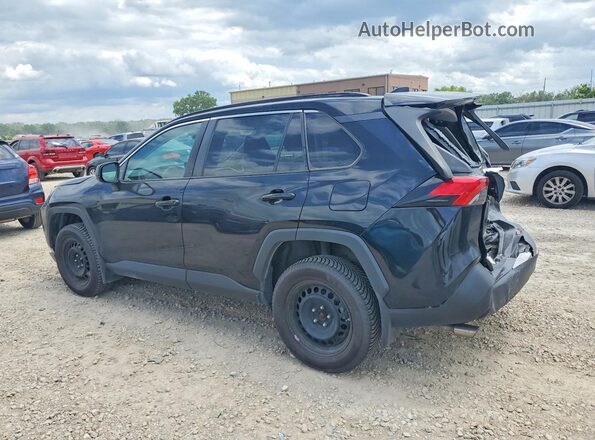 2T3F1RFV3KW004489 2019 TOYOTA RAV4 Black Задня ліва чверть