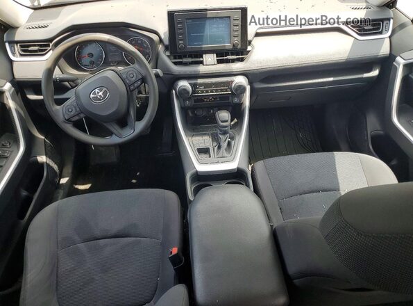 2T3F1RFV3KW004489 2019 TOYOTA RAV4 Black Вид панелі приладів