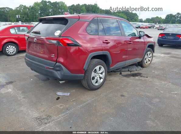 2T3F1RFV3LC087408 2020 TOYOTA RAV4 Red Rear right
