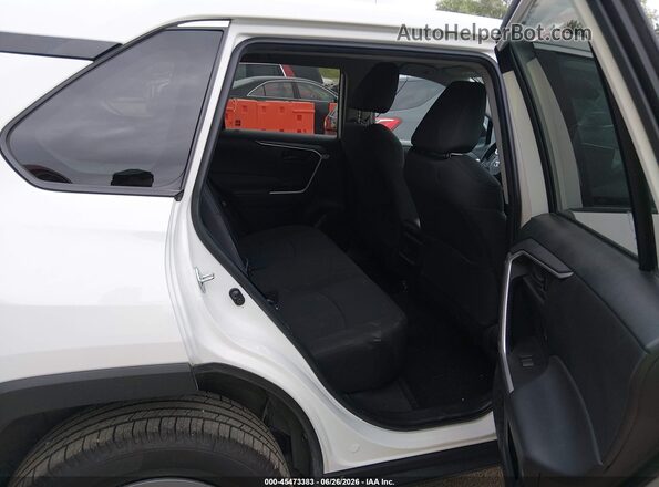 2T3F1RFV3NC284498 2022 TOYOTA RAV4 White Rear seats view