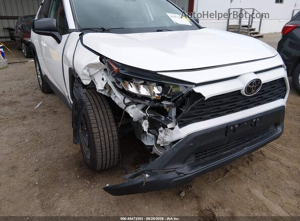 2T3F1RFV3NC284498 2022 TOYOTA RAV4 White Front view