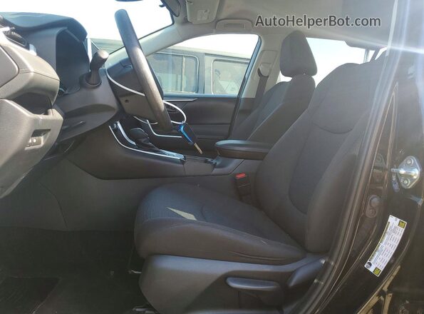 2T3F1RFV3RC450217 2024 TOYOTA RAV4 Black Widok wnętrza z przodu