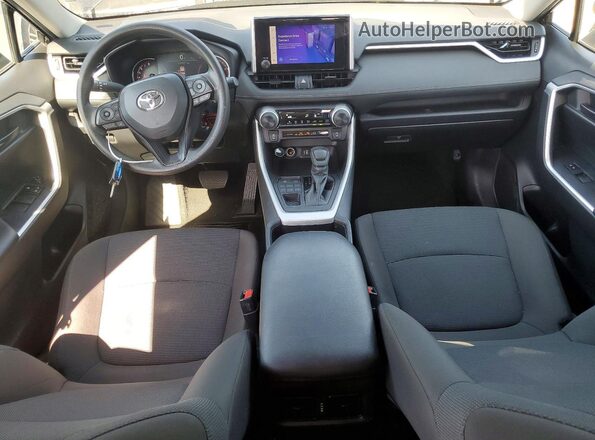 2T3F1RFV3RC450217 2024 TOYOTA RAV4 Black Widok deski rozdzielczej