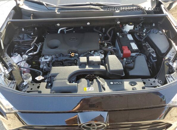 2T3F1RFV3RC450217 2024 TOYOTA RAV4 Black Widok wnętrza z tyłu