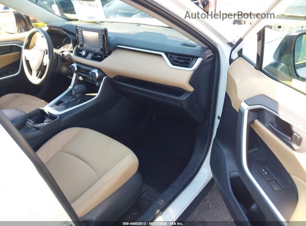2T3F1RFV4MC151666 2021 TOYOTA RAV4 White Front interior view