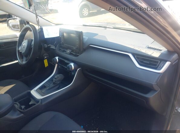 2T3F1RFV4MC189673 2021 TOYOTA RAV4 Gray Widok wnętrza z przodu