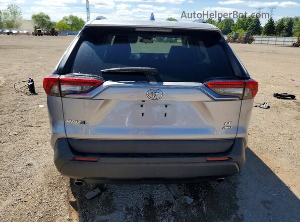 2T3F1RFV4MC191987 2021 TOYOTA RAV4 Silver Widok z tyłu