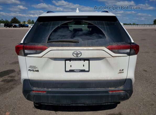 2T3F1RFV4MC229122 2021 TOYOTA RAV4 White Rear view
