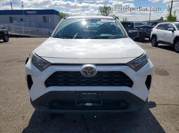2T3F1RFV4MC229122 2021 TOYOTA RAV4 White Front view