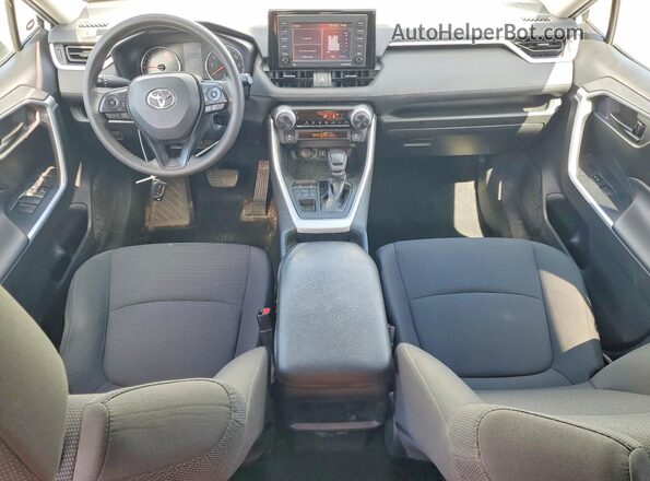2T3F1RFV4MC229122 2021 TOYOTA RAV4 White Dashboard view