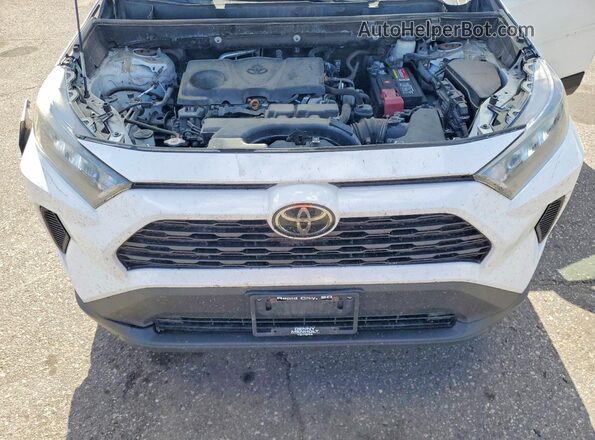 2T3F1RFV4MC229122 2021 TOYOTA RAV4 White Engine compartment view