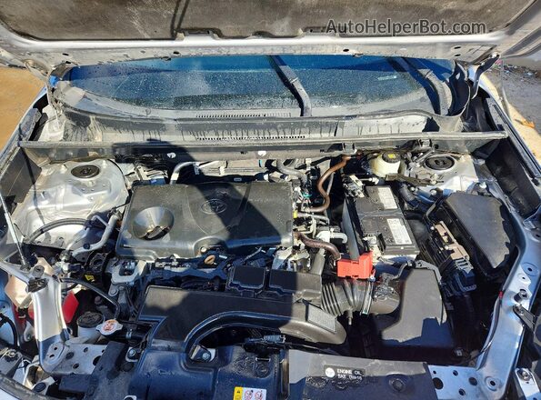 2T3F1RFV4MC242341 2021 TOYOTA RAV4 Silver Շարժիչի բաժամունքի տեսք