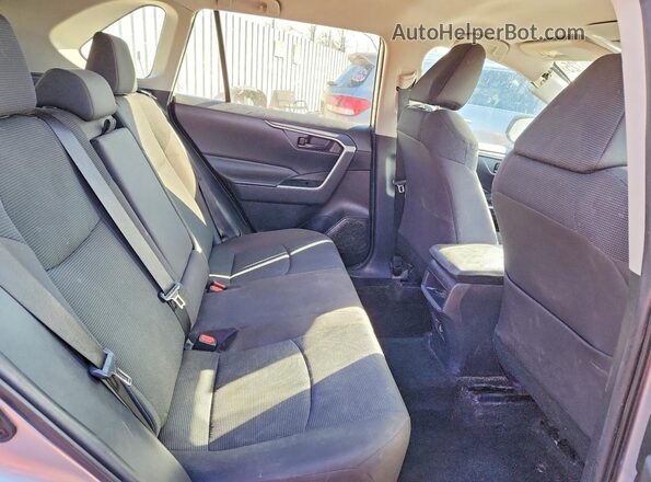 2T3F1RFV4MC242341 2021 TOYOTA RAV4 Silver Սալոնի հետևի տեսք
