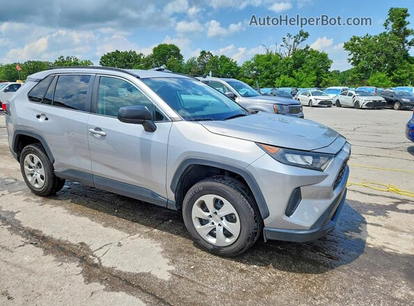 2T3F1RFV5KW036683 2019 TOYOTA RAV4 Silver წინა მარჯვენა