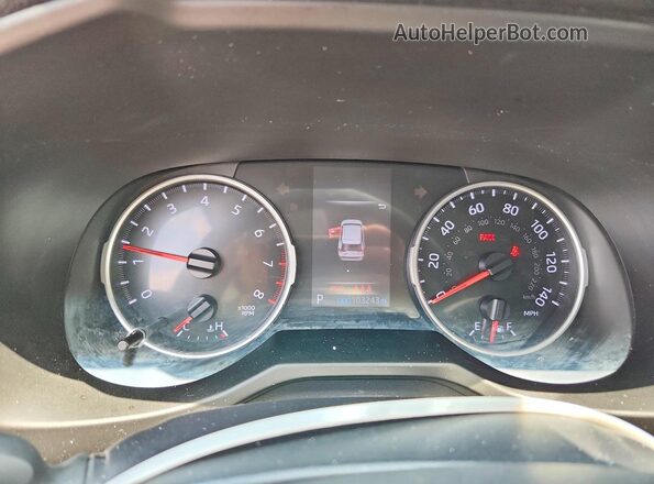 2T3F1RFV5KW036683 2019 TOYOTA RAV4 Silver ხელსაწყოთა პანელის ხედი