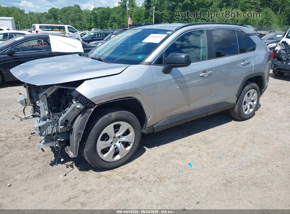 2T3F1RFV5LC122420 2020 TOYOTA RAV4 Silver Vista tres cuartos delantera izquierda