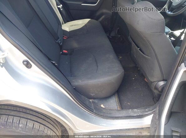 2T3F1RFV5LC122420 2020 TOYOTA RAV4 Silver Vista de la etiqueta del VIN