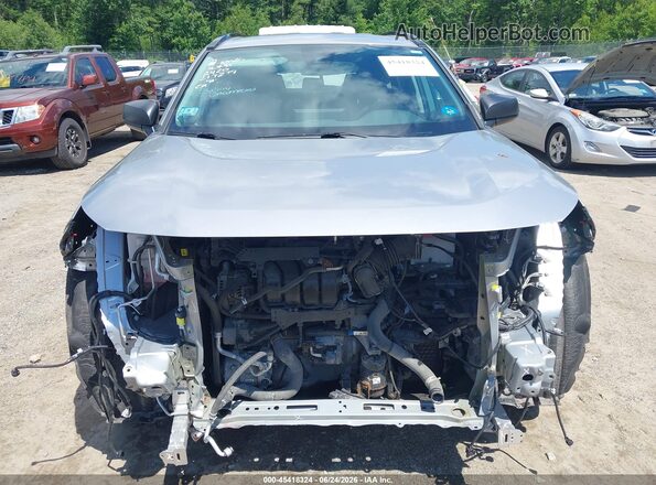 2T3F1RFV5LC122420 2020 TOYOTA RAV4 Silver Vista del cuadro de instrumentos
