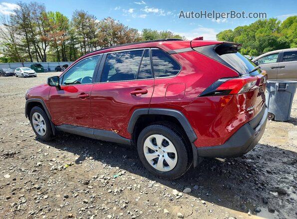 2T3F1RFV5LW096335 2020 TOYOTA RAV4 Red უკანა მარცხენა