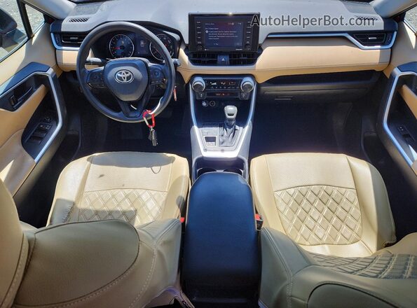 2T3F1RFV5LW096335 2020 TOYOTA RAV4 Red წინა პანელის ხედი