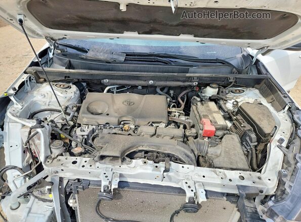 2T3F1RFV5LW105292 2020 TOYOTA RAV4 White Vista del compartimento del motor