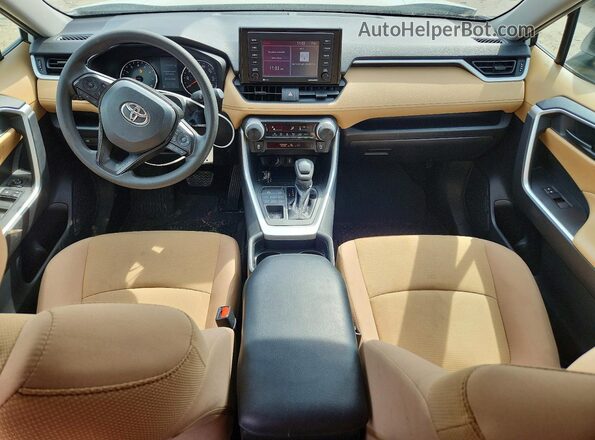 2T3F1RFV5LW105292 2020 TOYOTA RAV4 White Vista del salpicadero
