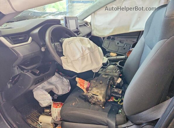 2T3F1RFV5LW114784 2020 TOYOTA RAV4 Gray Սալոնի դիմացի տեսք