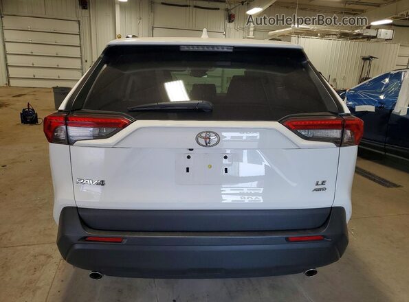 2T3F1RFV5MC177936 2021 TOYOTA RAV4 White უკანა ხედი