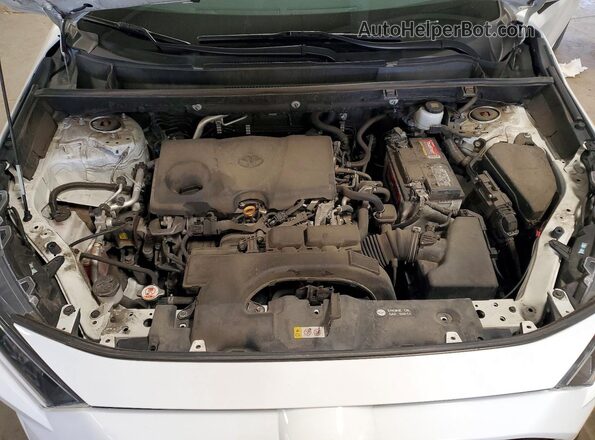 2T3F1RFV5MC177936 2021 TOYOTA RAV4 White ძრავის განყოფილების ხედი