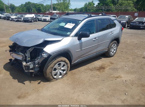 2T3F1RFV5MC251629 2021 TOYOTA RAV4 Silver Vista tres cuartos delantera izquierda