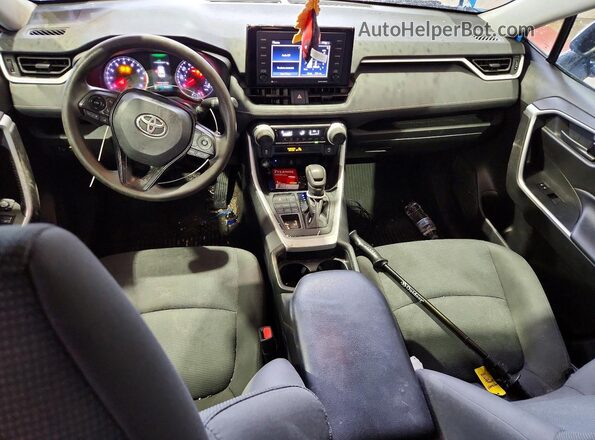 2T3F1RFV5MW191351 2021 TOYOTA RAV4 Blue Widok deski rozdzielczej