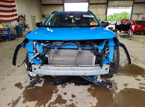 2T3F1RFV5MW191351 2021 TOYOTA RAV4 Blue Widok z przodu