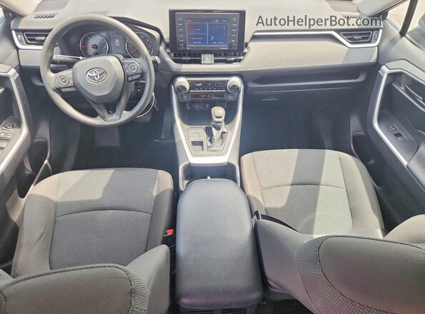 2T3F1RFV5NC313225 2022 TOYOTA RAV4 Gray Widok deski rozdzielczej