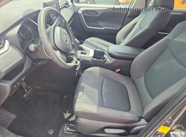 2T3F1RFV5NC313225 2022 TOYOTA RAV4 Gray Widok wnętrza z przodu