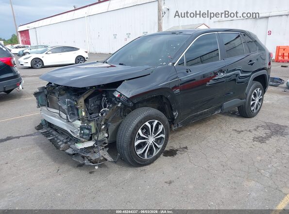 2T3F1RFV5NW278250 2022 TOYOTA RAV4 Black Передня ліва чверть