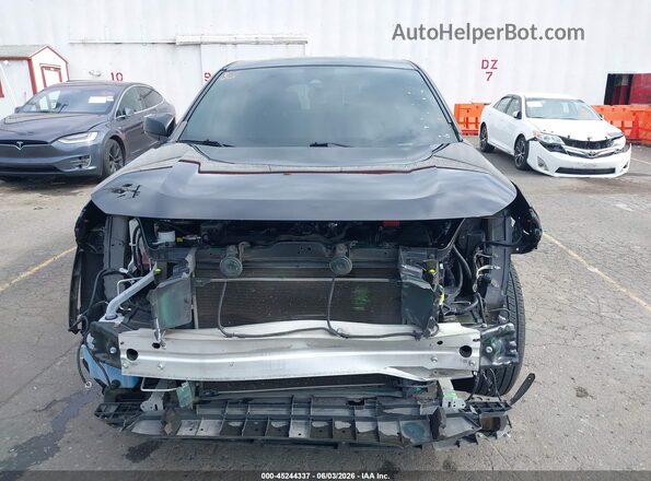 2T3F1RFV5NW278250 2022 TOYOTA RAV4 Black Вид задньої частини салону
